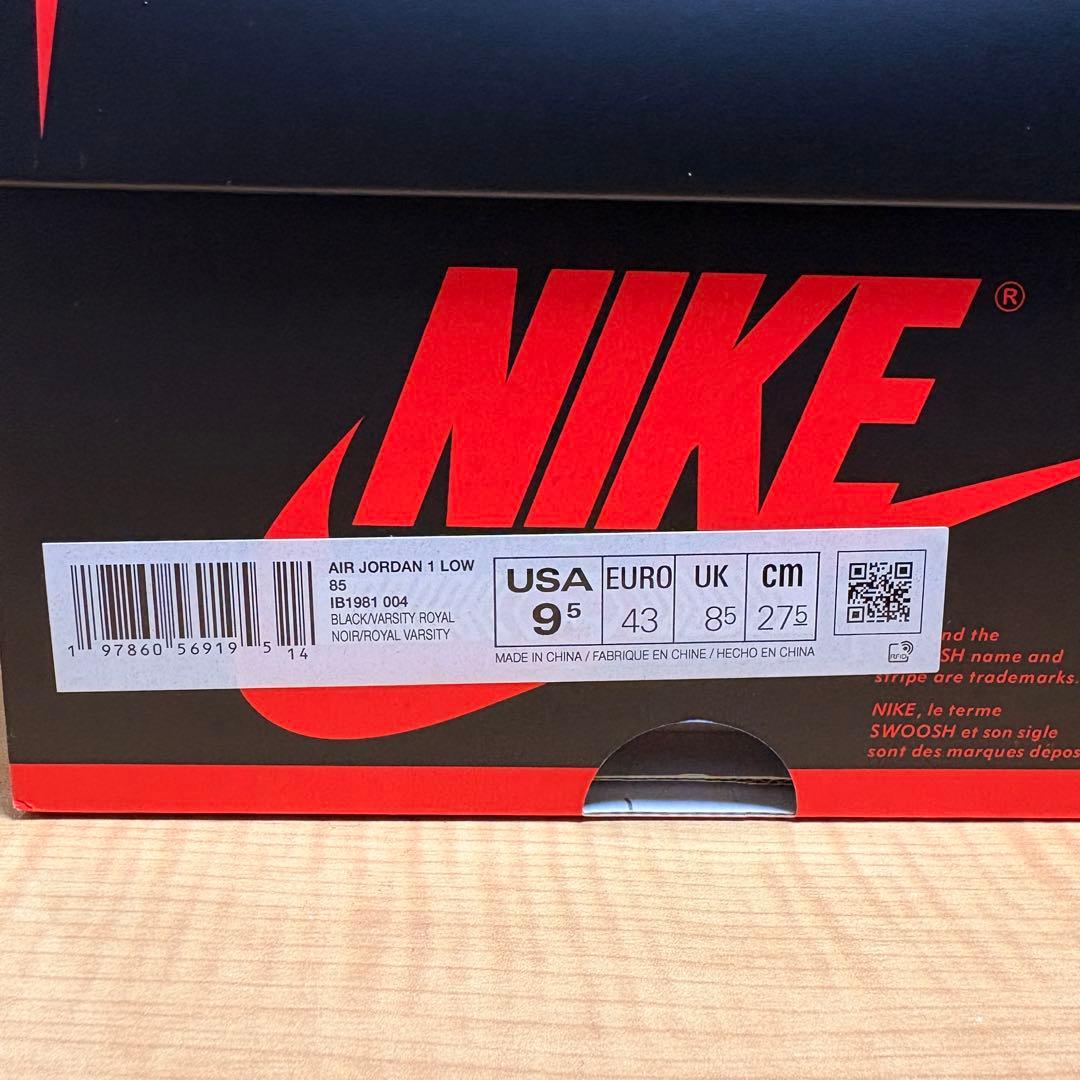 NIKE AIR JORDAN 1 LOW IBI1981-004 27.5cm NIKE AIR JORDAN 1 LOW IBI1981-004 27.5cm