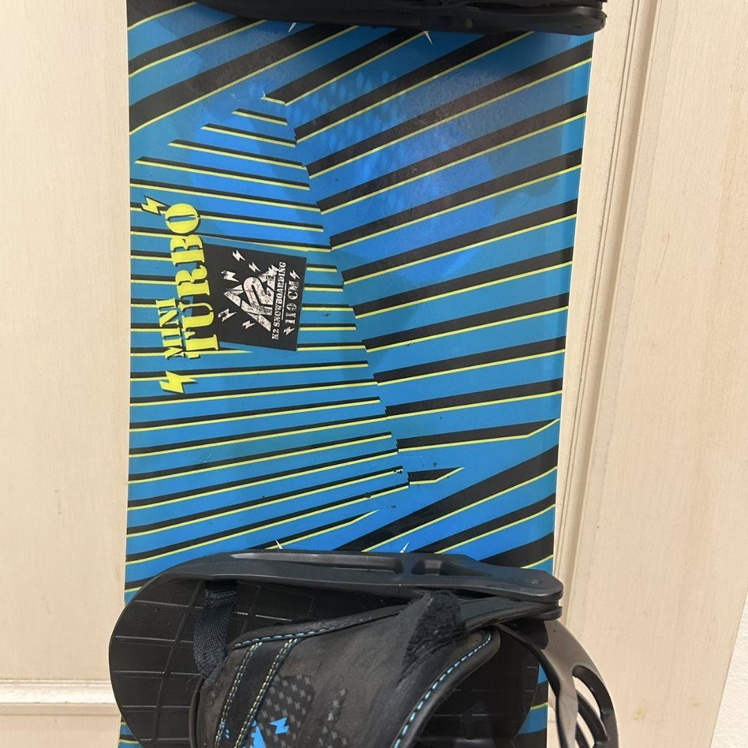 K2 キッズ スノーボード 110cm MINI TURBO ビンディング付き