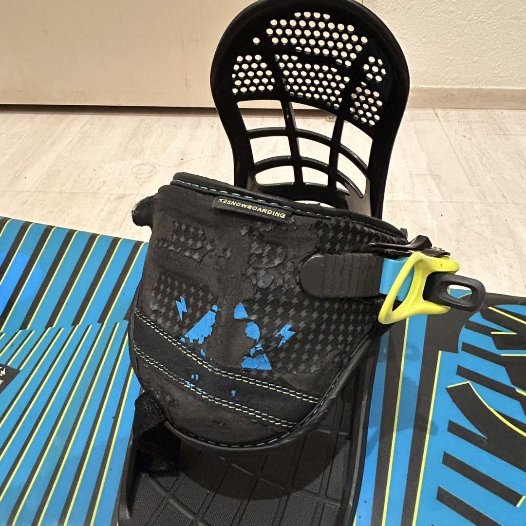 K2 キッズ スノーボード 110cm MINI TURBO ビンディング付き