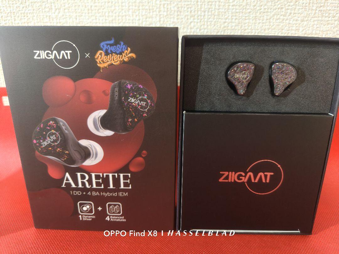 ZiiGaat のイヤホンセット(nuo cinno ARETE) 中華イヤホン