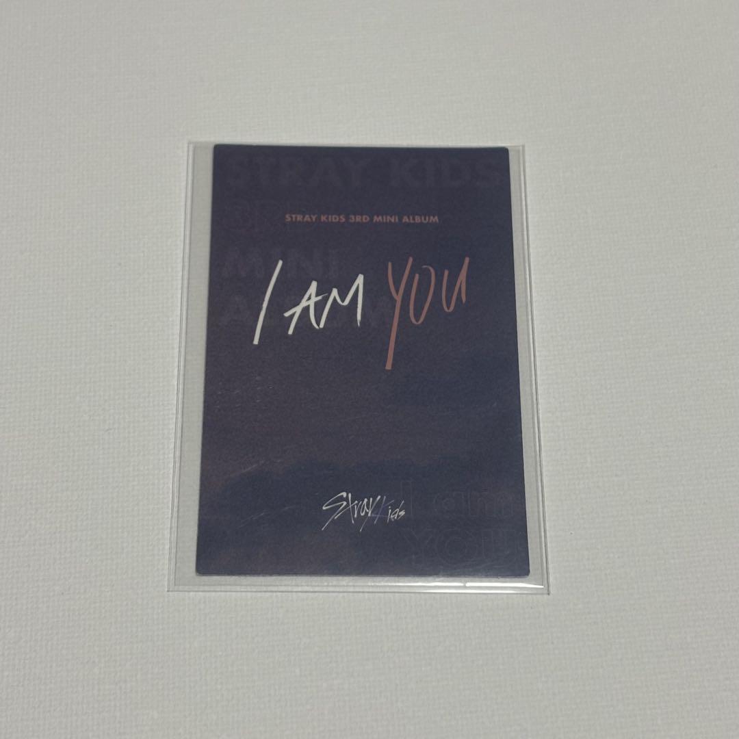 Straykids スンミン トレカ スキズ i am you 紫枠 - メルカリ