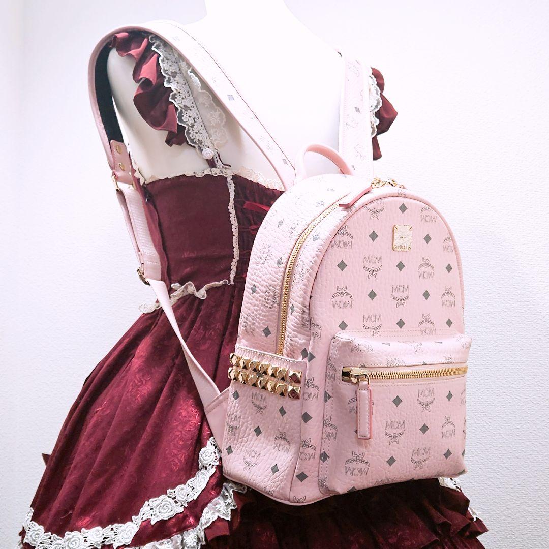 激レア 廃盤 大人気 MCM リュック パウダーピンク バックパック 激レア 廃盤 大人気 MCM リュック パウダーピンク バックパック