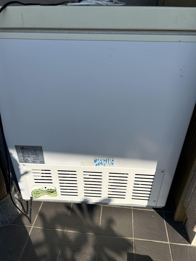 【ジャンク品】大型　横型冷凍ストッカー　500L