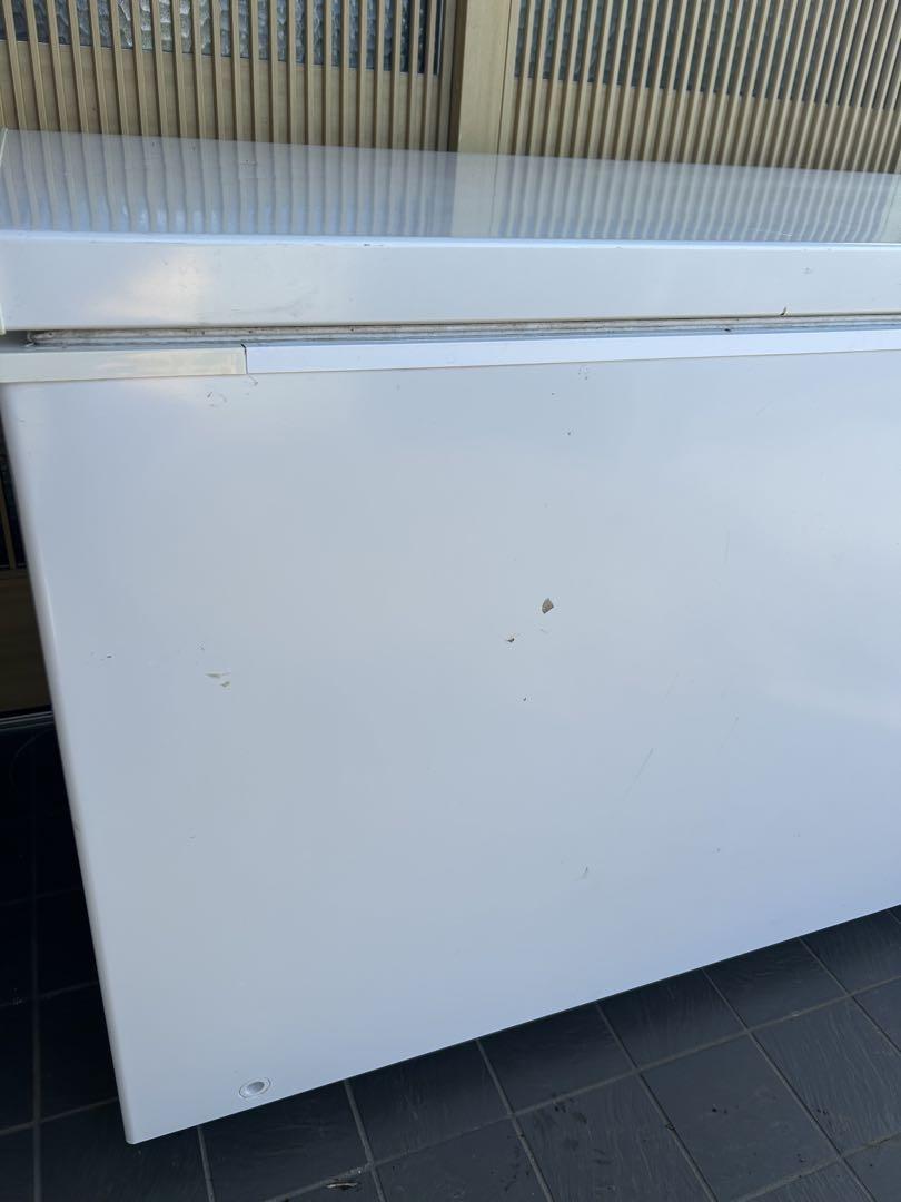 【ジャンク品】大型　横型冷凍ストッカー　500L