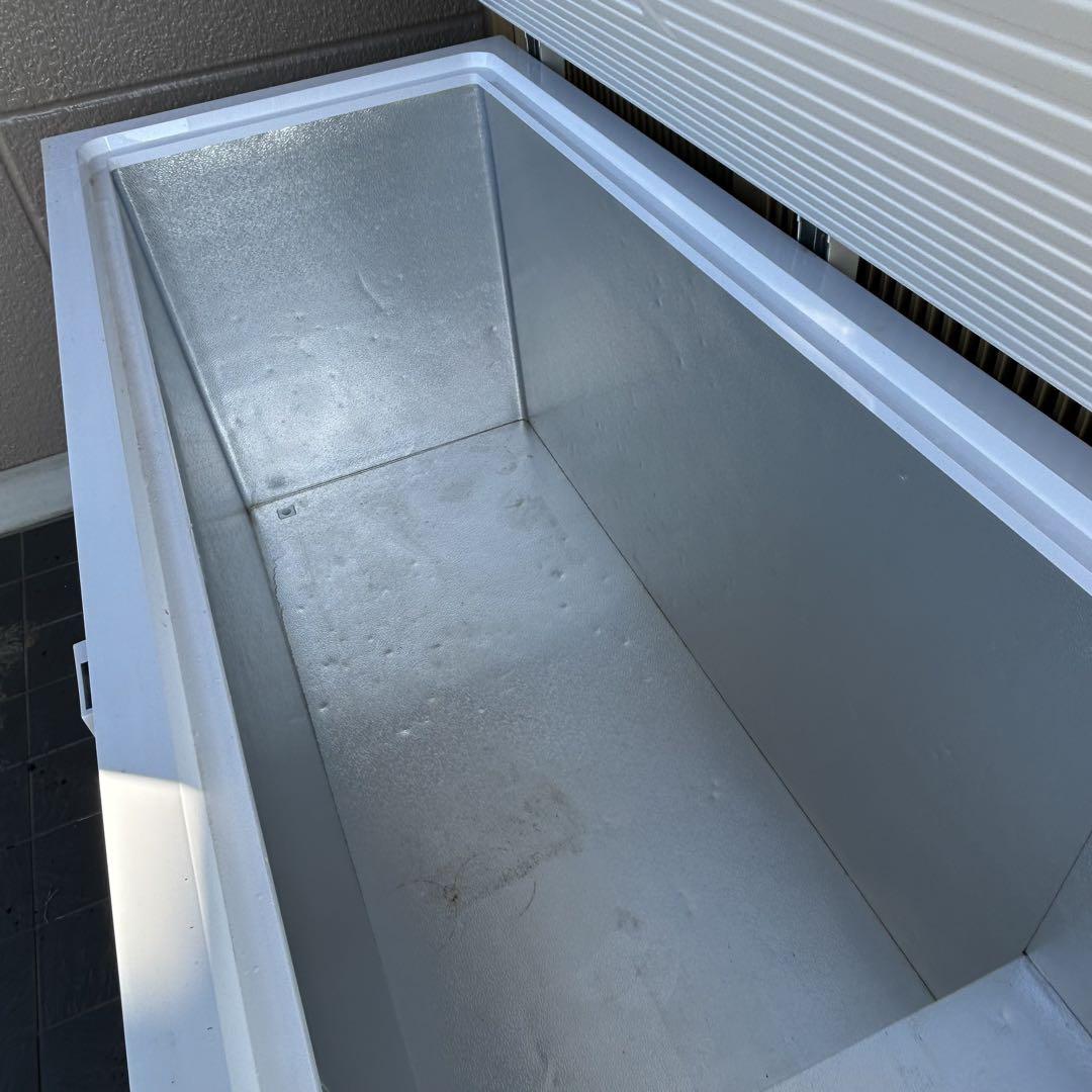 【ジャンク品】大型　横型冷凍ストッカー　500L