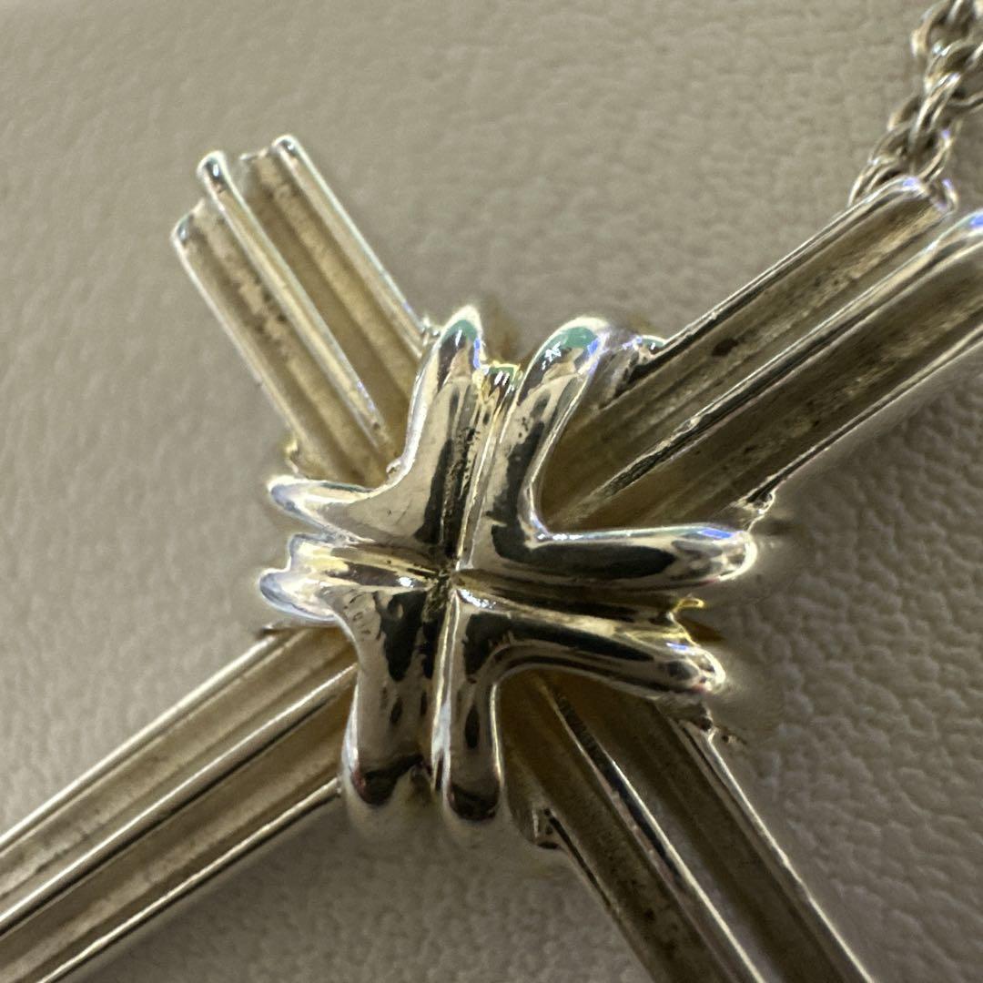 Tiffany＆Co. シグネチャー クロス K18 925 刻印 アンティーク