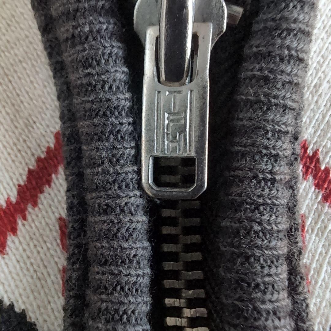 THE FLAT HEAD M スウェット トレーナー　雪柄　エスニック