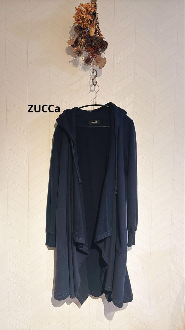 【未使用】ZUCCa　裏毛ロングアウター