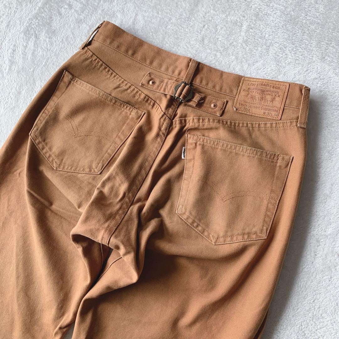 超希少 90年代 復刻 LEVI’S 704 ダック ワーク パンツ BIG E