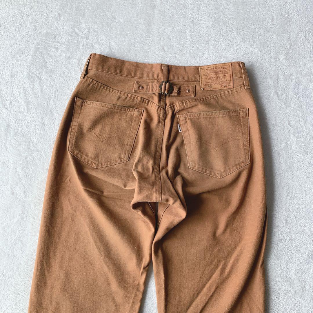 超希少 90年代 復刻 LEVI’S 704 ダック ワーク パンツ BIG E
