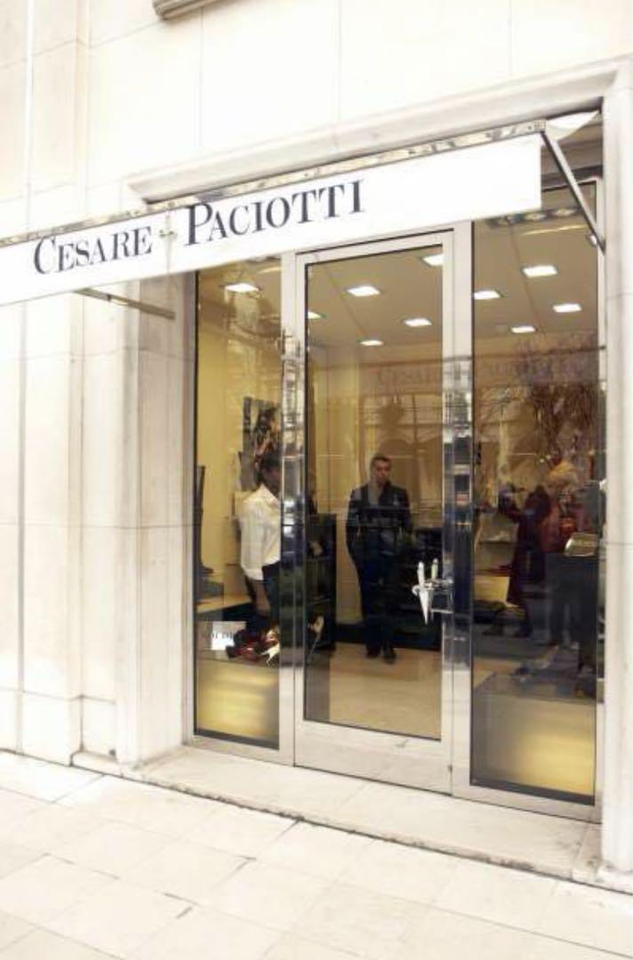 CESARE PACIOTTI/スウェードスリッポン/ドレスシューズ