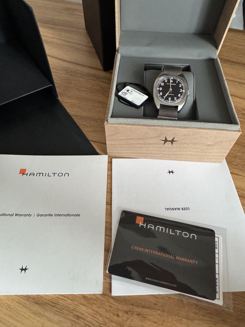 【特価】Hamilton PILOT カーキアビエーション