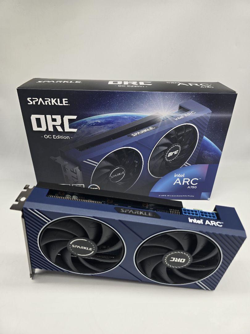 グラフィックボード・グラボ・ビデオカード SPARKLE Intel Arc A750 ORC OC Edition