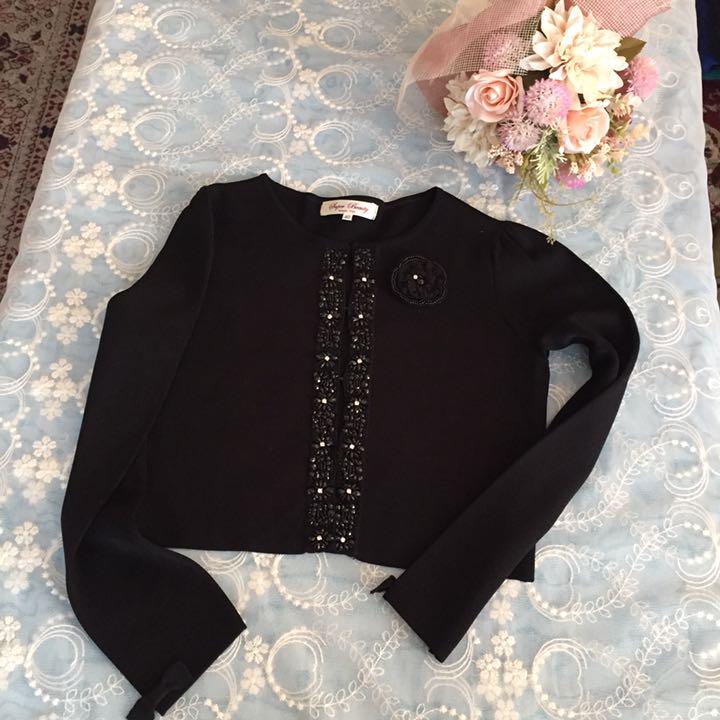 新品未使用❤️Super Beauty ボレロ 黒 40