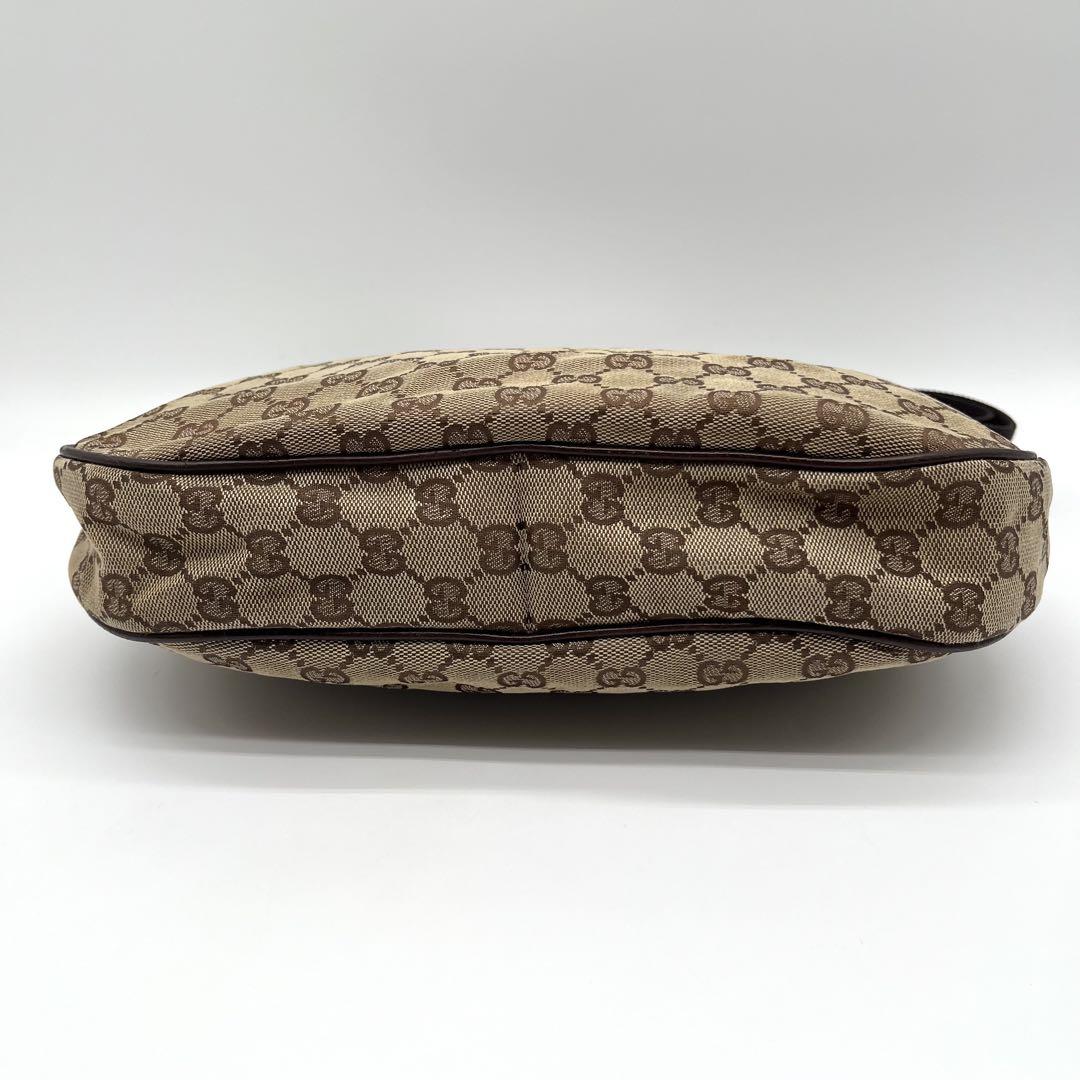 GUCCI グッチ ショルダーバッグ ホーボー GGキャンバス ハーフ