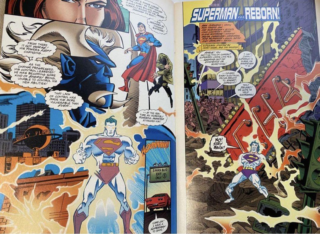 Superman #123 スーパーマンブルー初登場号 アメコミリーフ