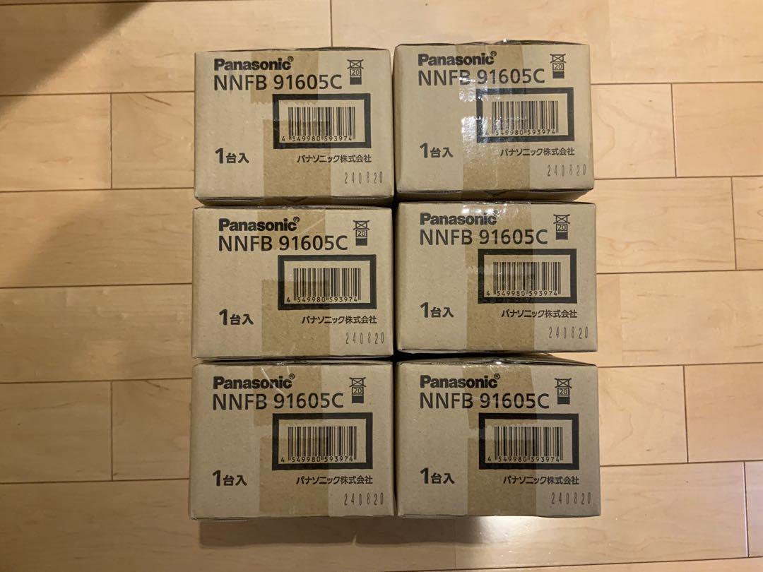 新品・未使用・未開梱】パナソニック 非常灯 NNFB91605C 6台 新品・未使用・未開梱】パナソニック 非常灯 NNFB91605C 6台
