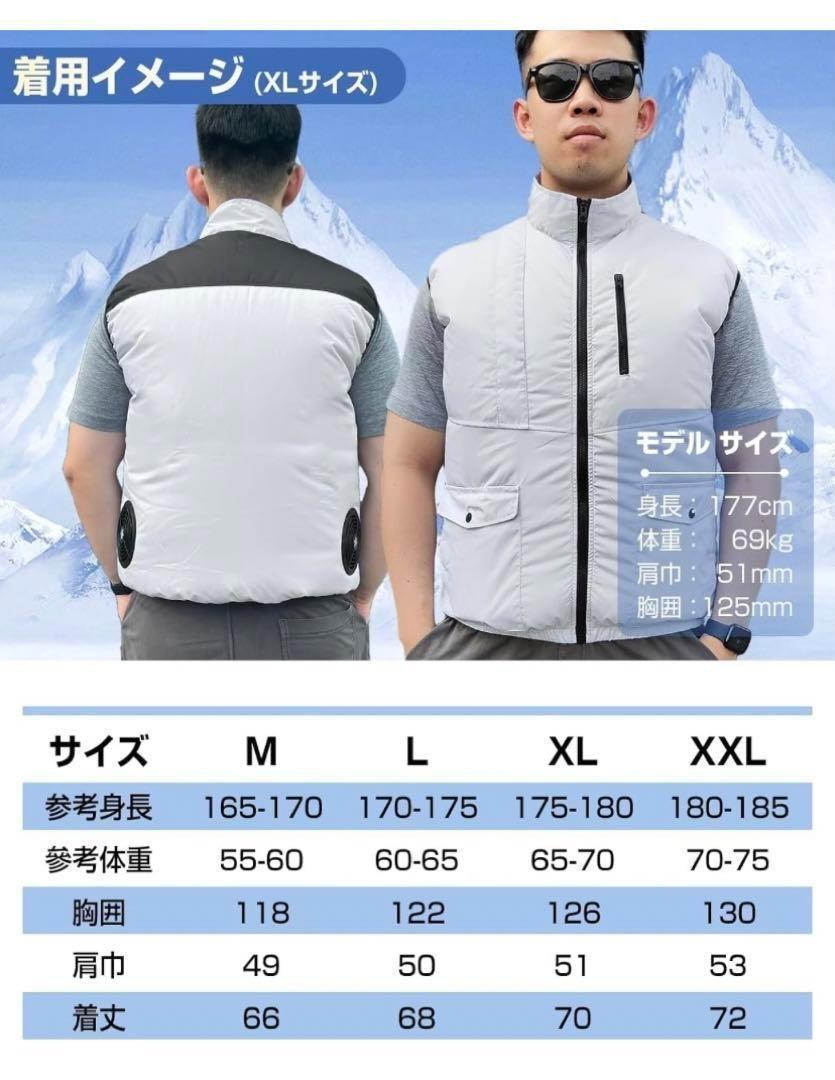 ⭐️20000mAh⭐️ 迷彩 空調服 空調ベスト セット バッテリー 28V