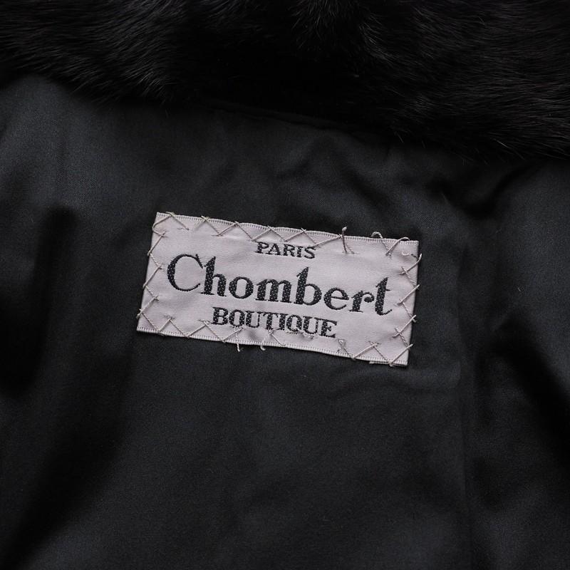 Chombert PARIS ミンク MINK ファーコート 毛皮 M-L相当