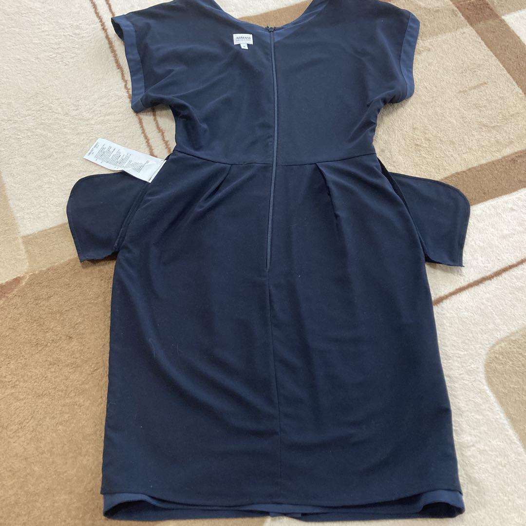 ARMANI COLLEZIONI ネイビー ワンピース 36 ARMANI COLLEZIONI ネイビー ワンピース 36