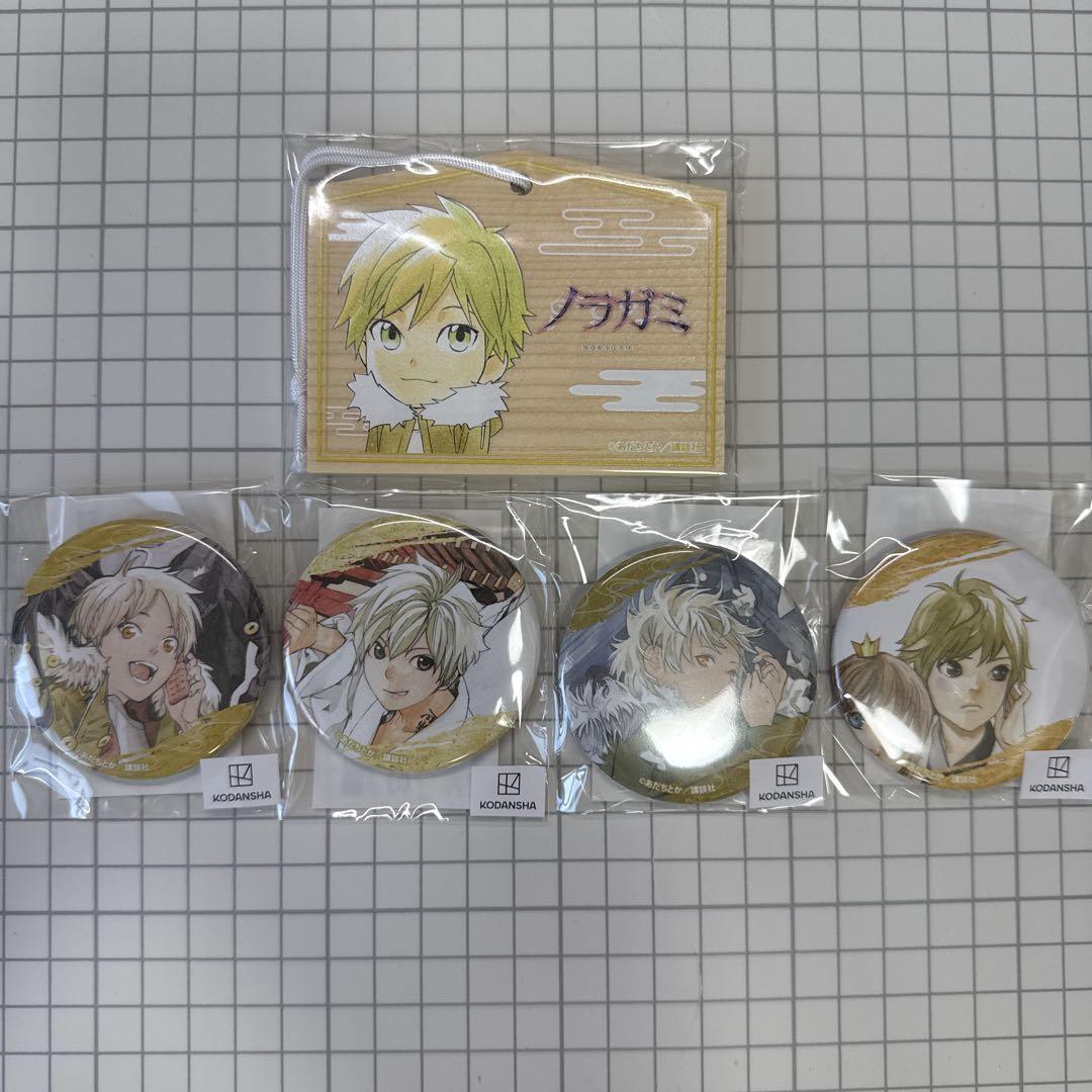 ノラガミ 缶バッジ まとめ セット 野良 雪音 ノラガミ 缶バッジセット／夜ト&雪音: キャラグッズ｜bones