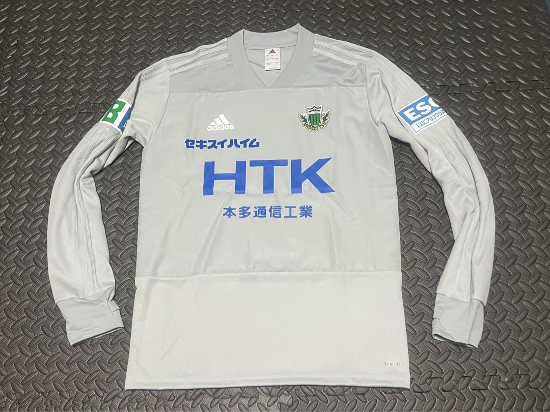 松本山雅　adidas 選手支給　新品未使用　長袖 トレーニング　L グレー