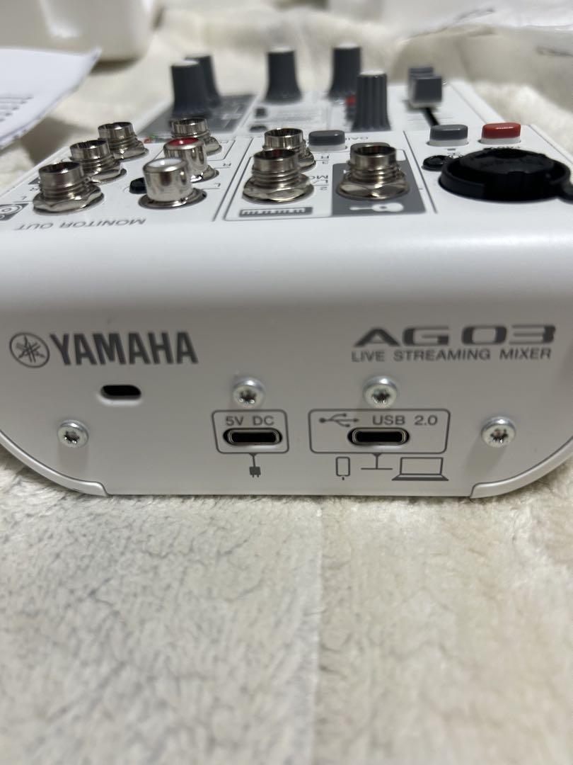 YAMAHA AG03 ミキサー