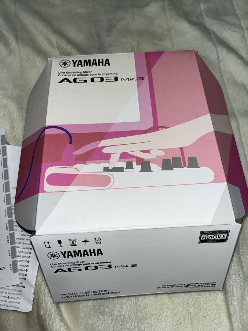 YAMAHA AG03 ミキサー