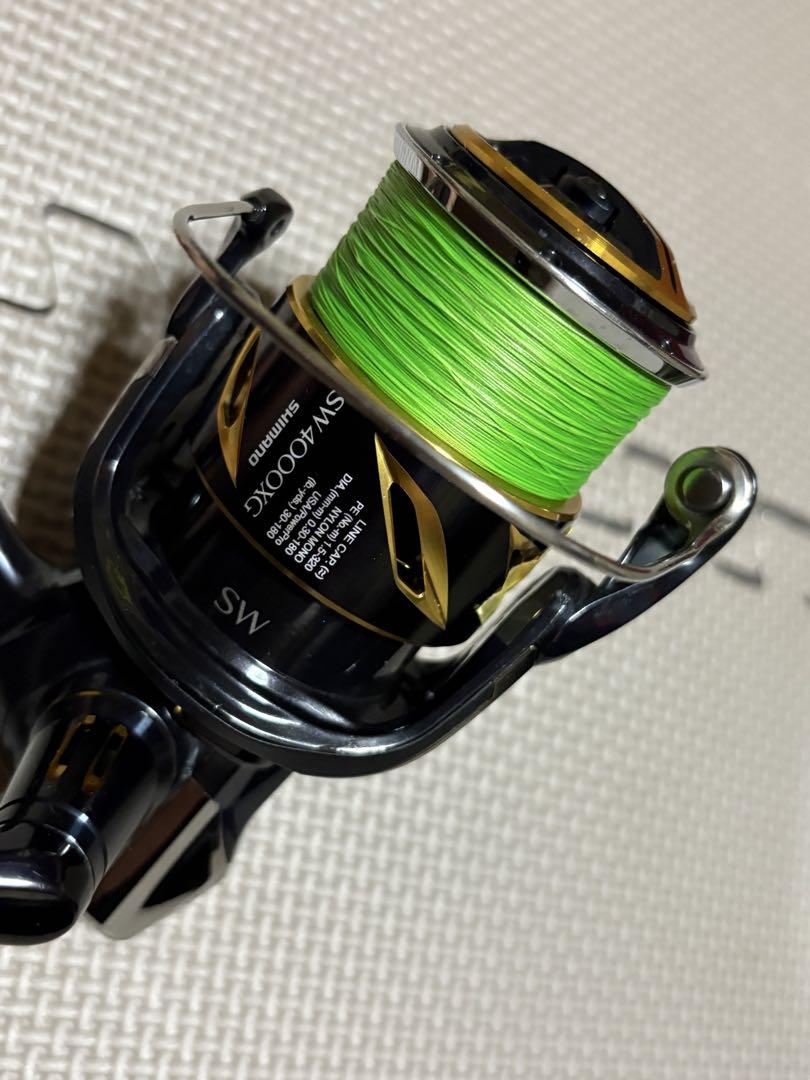 シマノ　20ステラsw4000xg オーバーホール済み　※確認