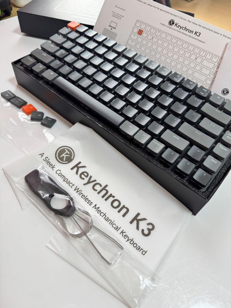 Keychron K3 ver2 ホットスワップ対応 赤軸