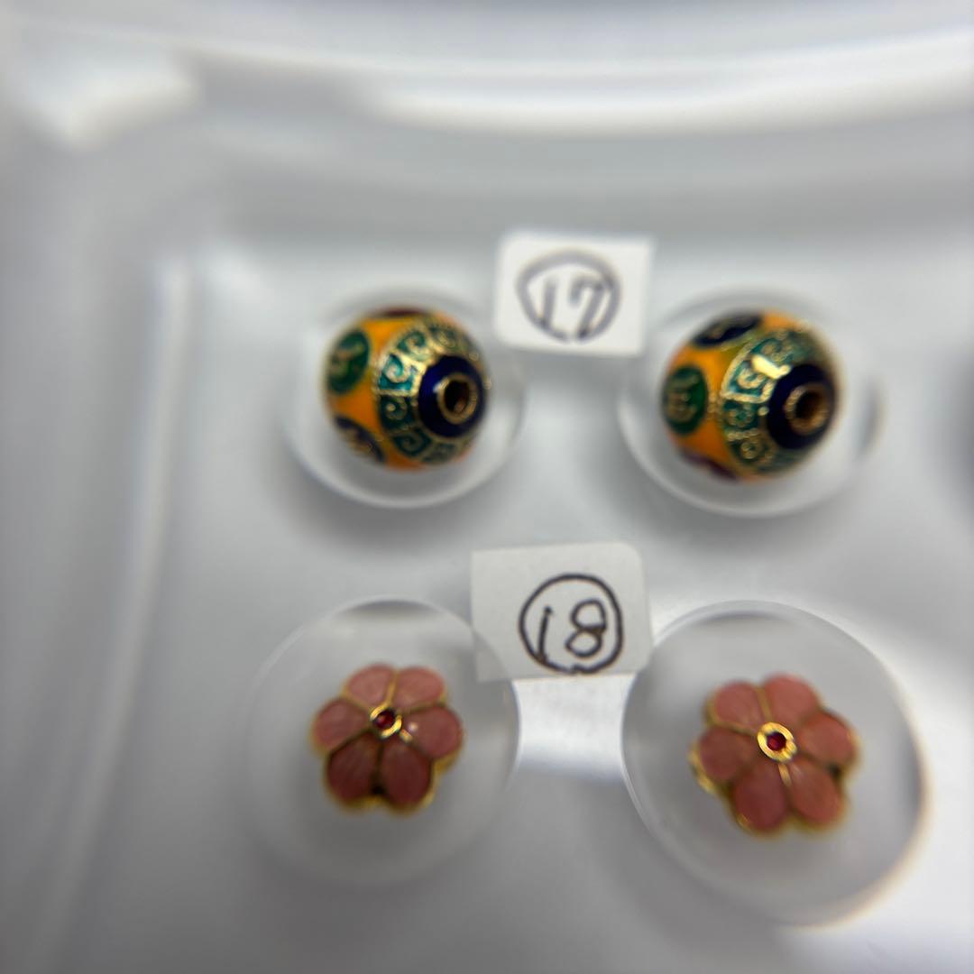 キーホルダー又はブレスレット用パーツ一覧