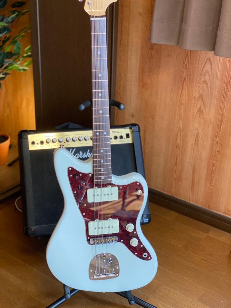ファッションなデザイン ☆現品限り☆Fender Japan ジャズマスター エレキギター ホワイト ギター