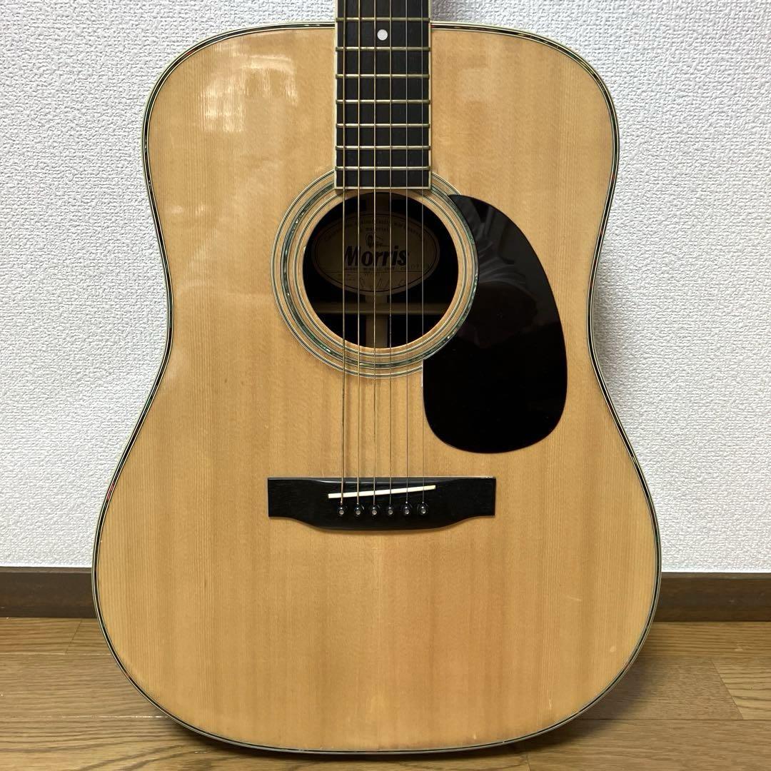 Morris W-30 アコースティックギター ケース付