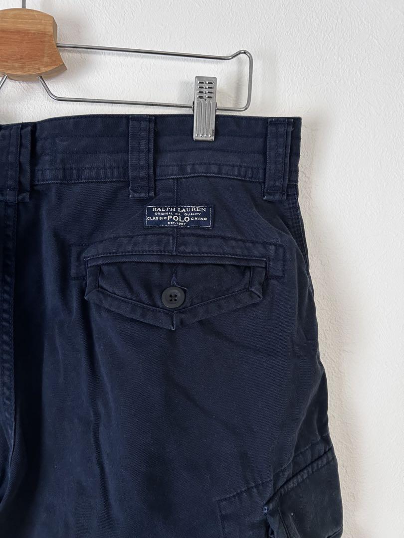 Polo Ralph Lauren カーゴハーフパンツ　カーゴショーツ　ネイビー