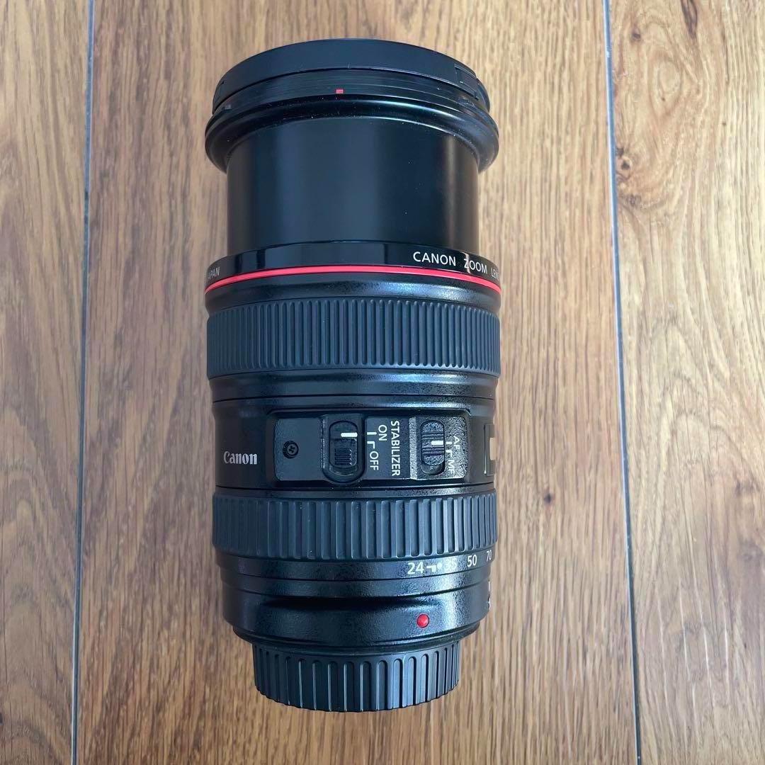 国際ブランド】 Canon ズームレンズ EF24-105mm USM IS F4L ジャンク品