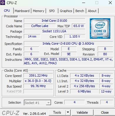 NEC Mate MJL36L Core i3 8100 8G HDD500 ②