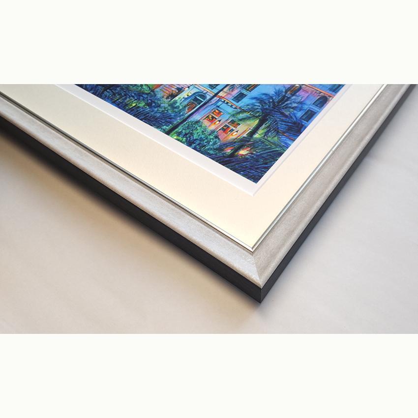 ニース　南フランス コートダジュール　ヨーロッパ　絵画　風景画　アクリル画 ニース 南フランス コートダジュール ヨーロッパ 絵画 風景画