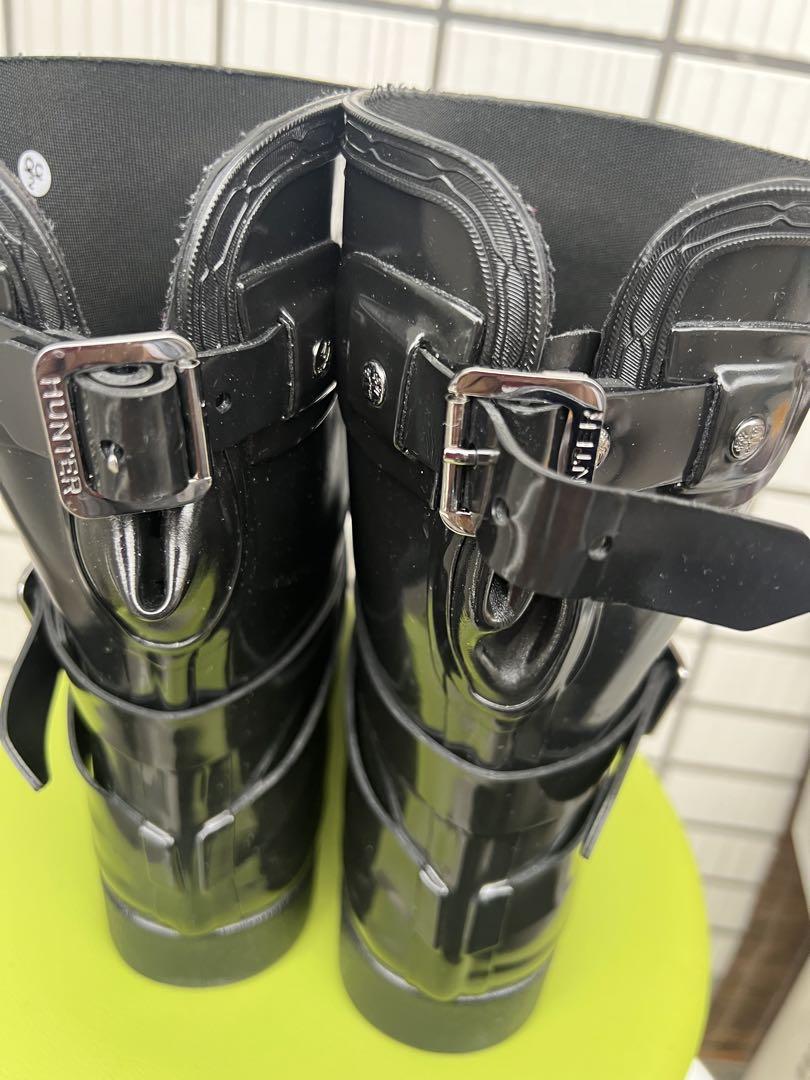 【レア＆美品】ハンターレインブーツ 【グロス】UK 7 【25.5〜26cm】