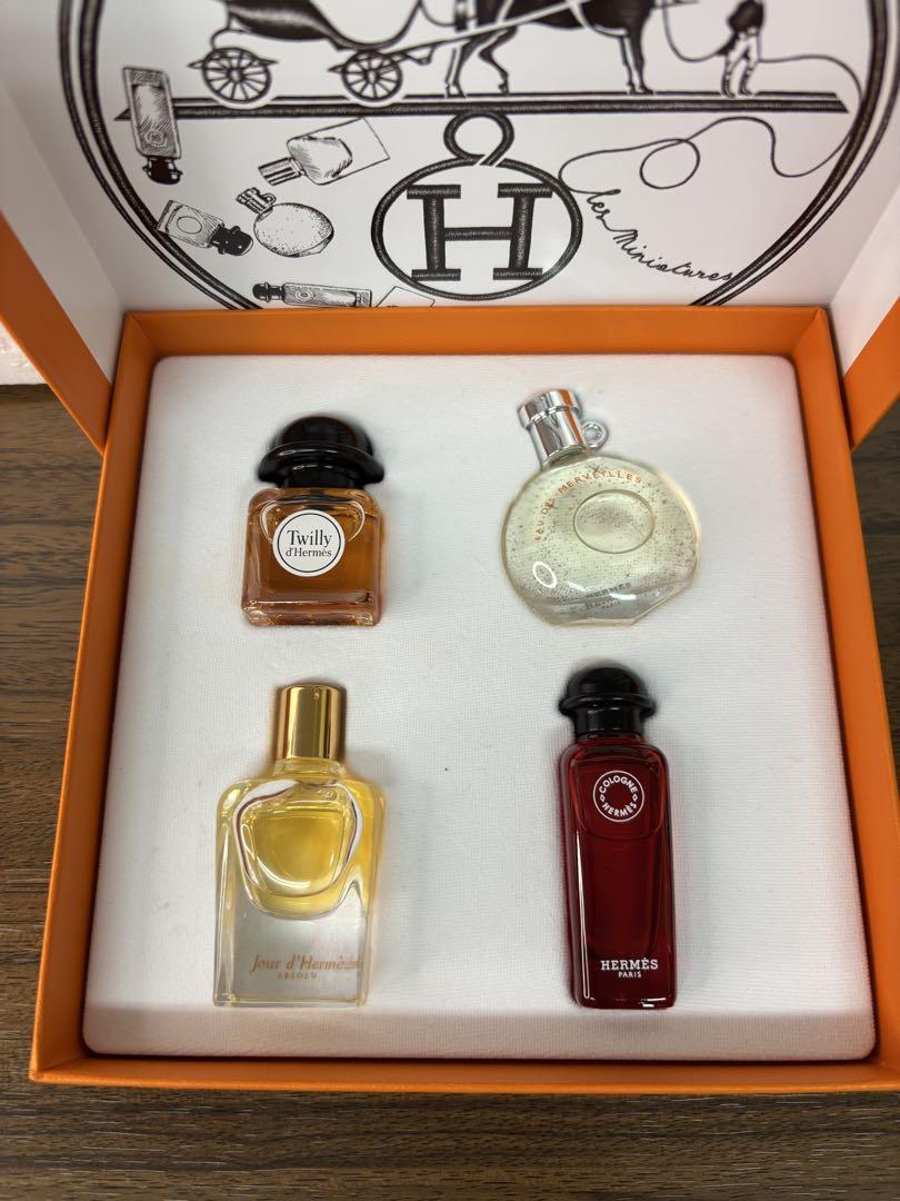 HERMES エルメス ミニチュア 4P コフレセット N9 7.5ml×4本
