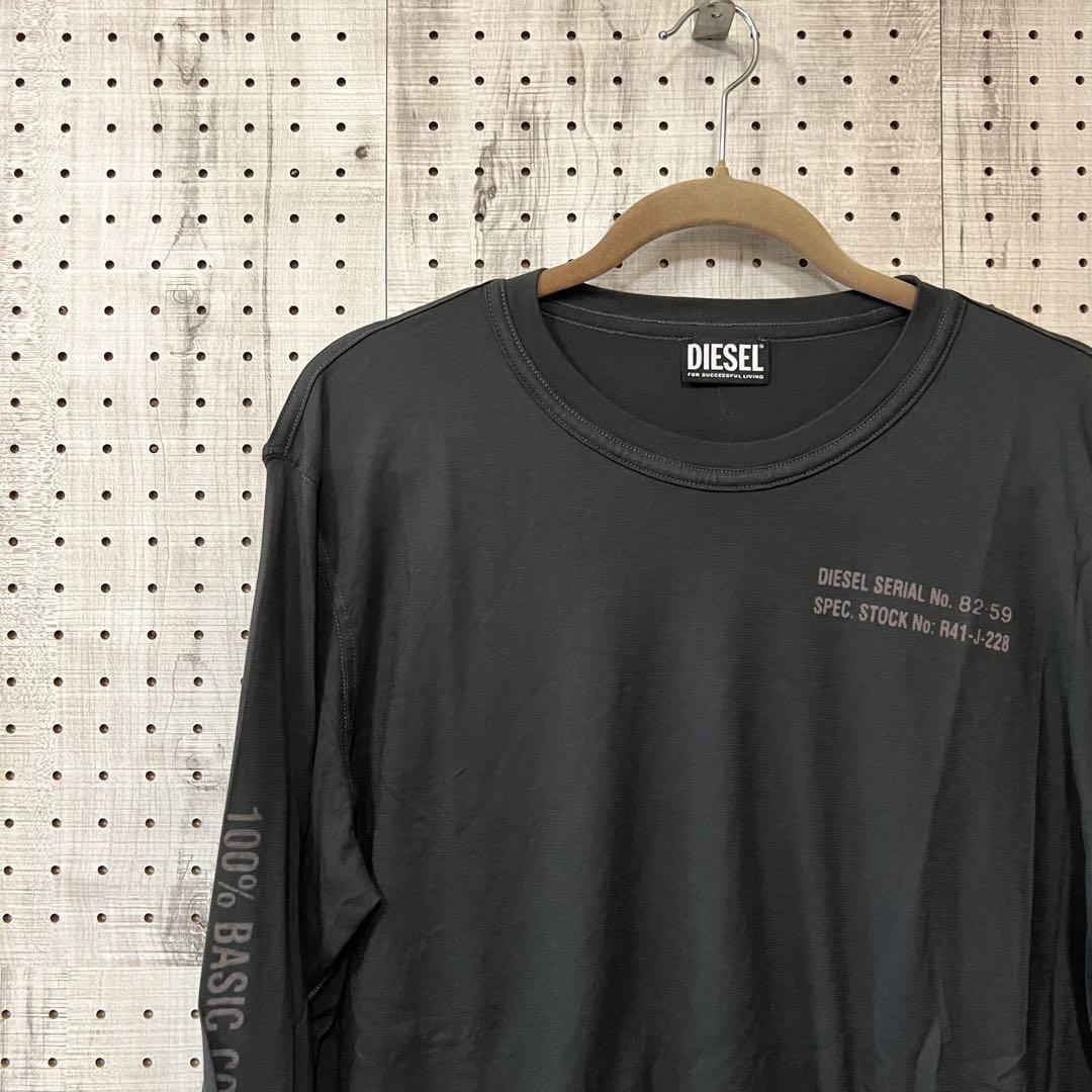 新品未使用】22AW DIESEL ロンT バックプリント ヴィンテージ 新品未使用】22AW DIESEL ロンT バックプリント ヴィンテージ