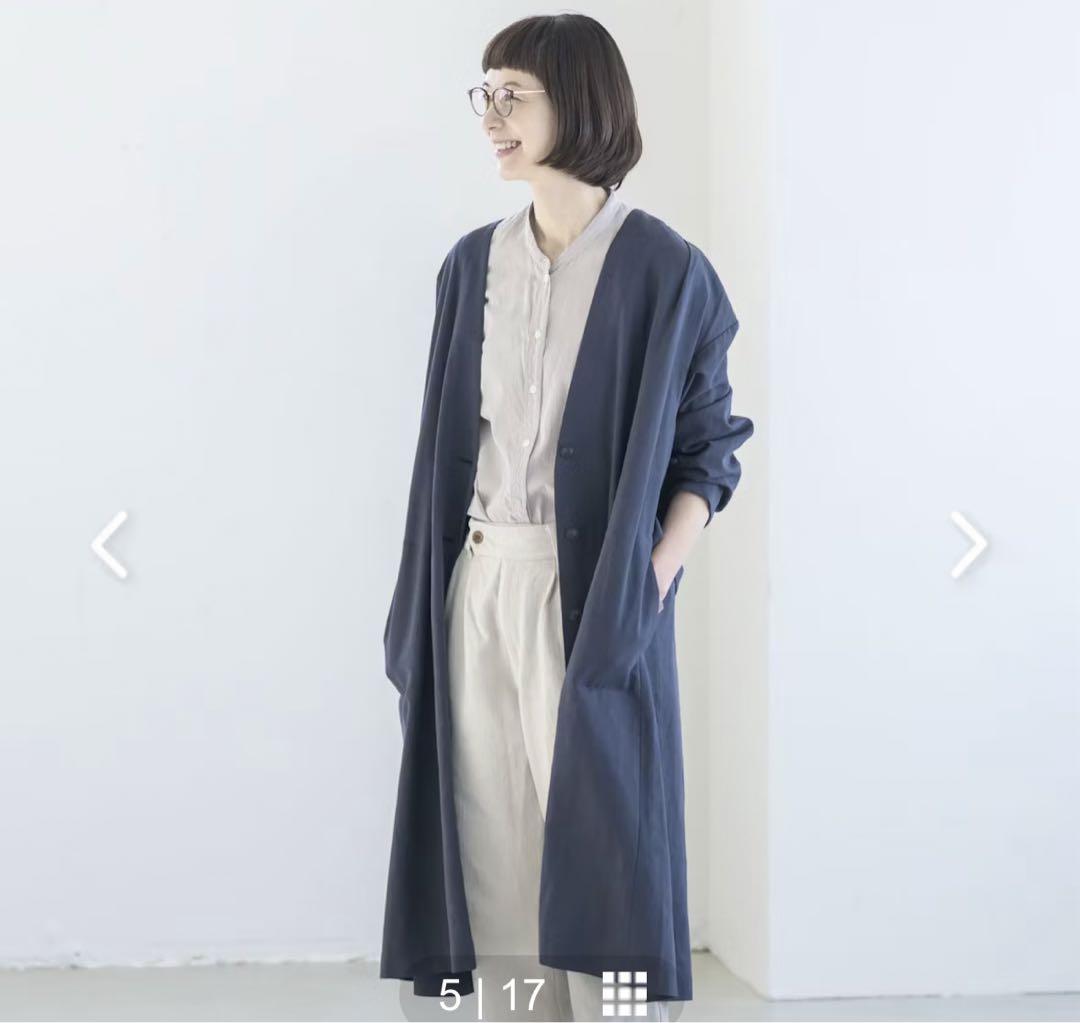 さらに値下げ　kurashi & trips コート　北欧　暮らしの道具店