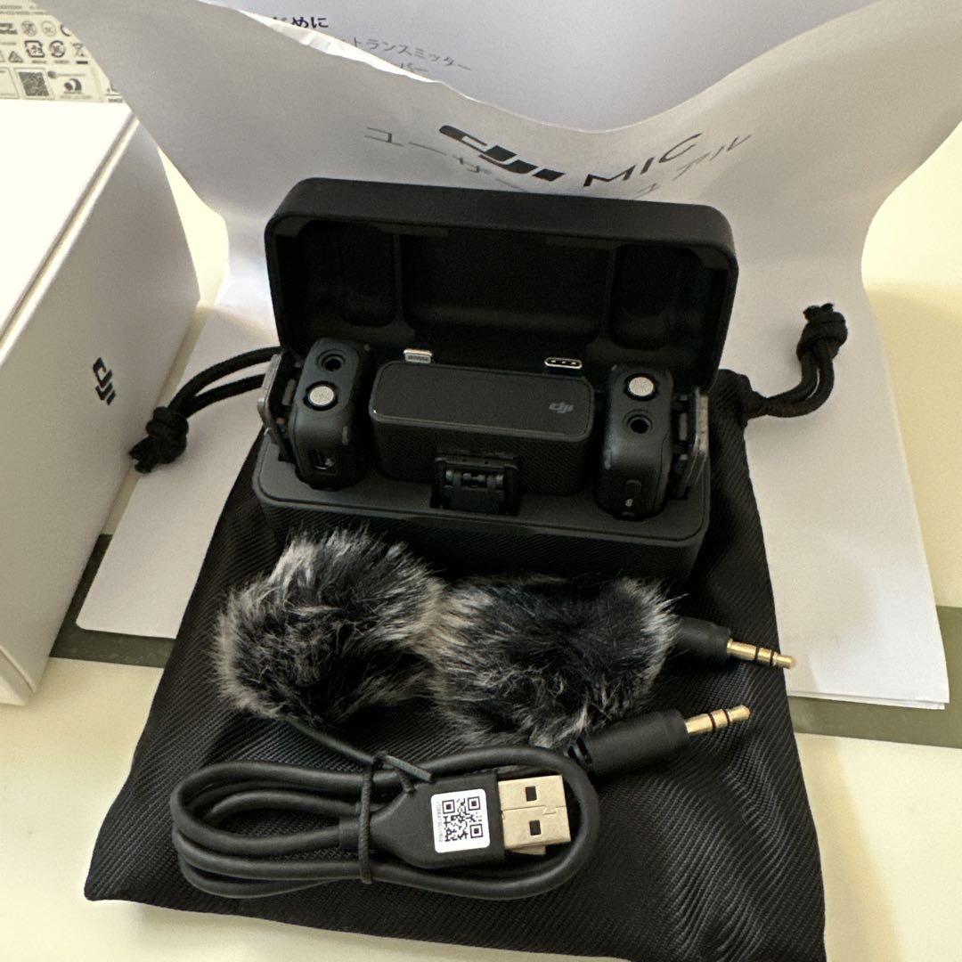 DJI MIC ディージェーアイ　ワイヤレス　マイク
