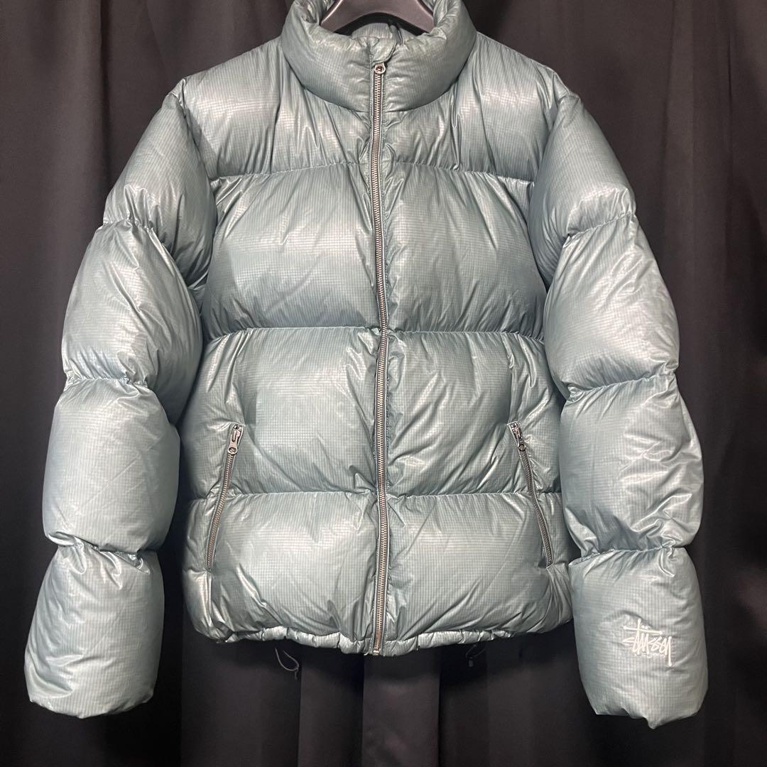 ジャケット・アウター Stussy Down Puffer Parachute Ripstop L