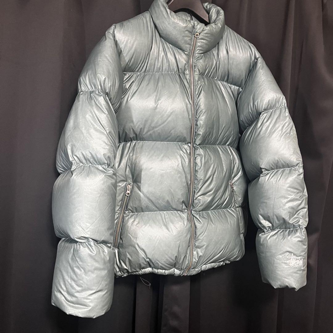 ジャケット・アウター Stussy Down Puffer Parachute Ripstop L