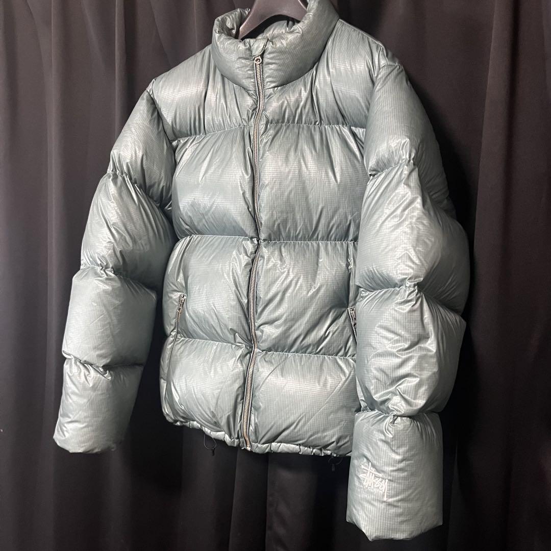 ジャケット・アウター Stussy Down Puffer Parachute Ripstop L
