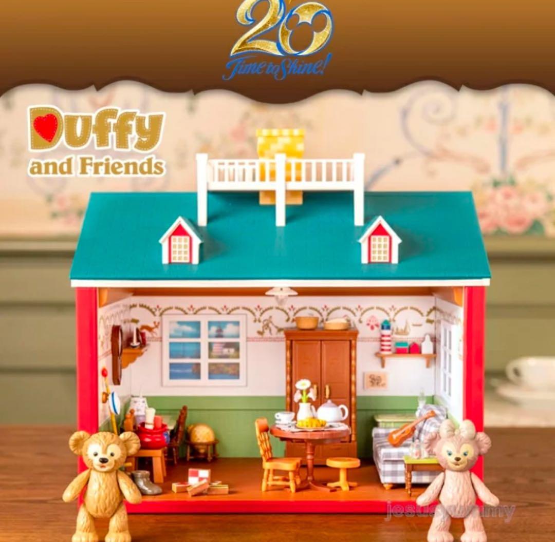 東京ディズニーシー 20周年の記念グッズ ダッフィーのドールハウス