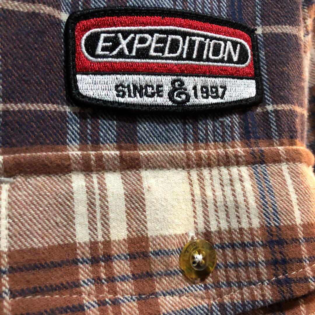 エクスペディションワン　expedition one チェックシャツ　L