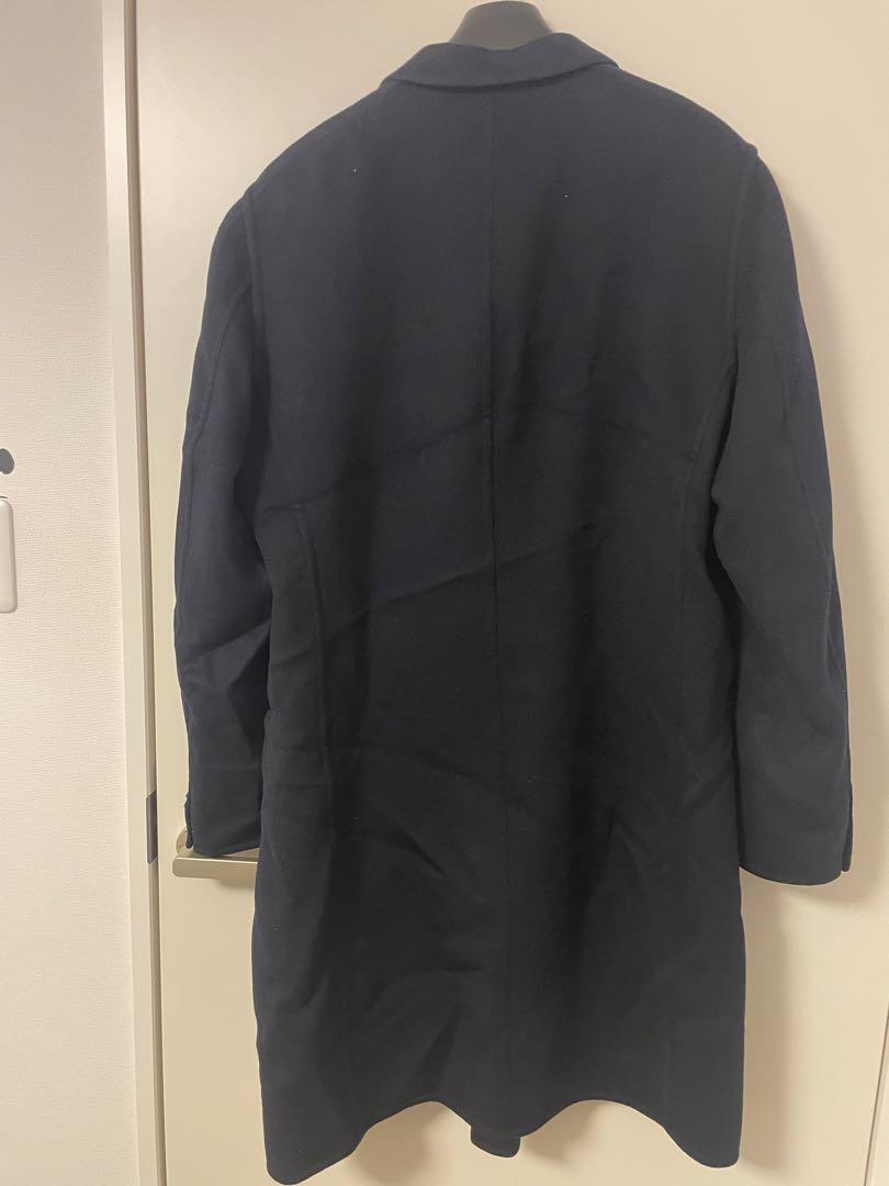 カシミア100%⭐︎ARMANI⭐︎黒チェスターコート