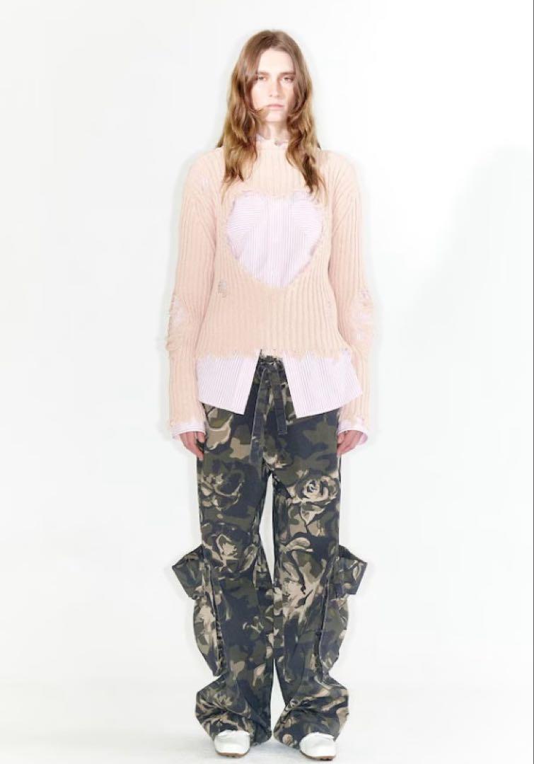 Open Yy】CAMO ROLLED WAIST CARGO PANTS - メルカリ
