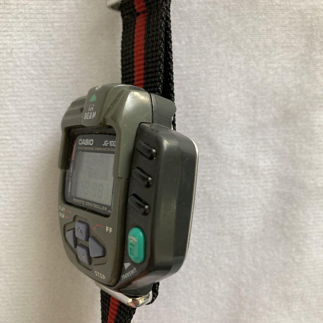 【used】CASIO  jg-100 サイバークロス　腕リモ　カシオ